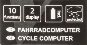 Bike Computer VENTURA "X" 10 Functii Portocaliu - Img 3
