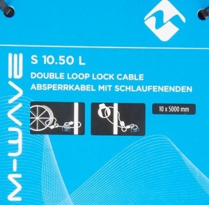 Cablu Spiralat M-WAVE "S 10.50 L" - Img 3