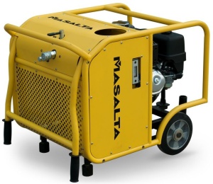 Centrala hidraulica Masalta MHP13/30-4U, 138 bar, 30 L/min, Honda GX390, benzina