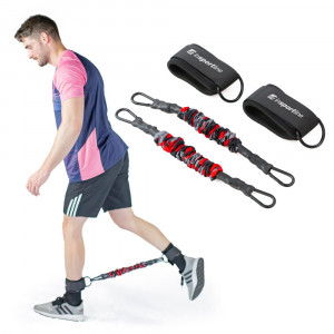 Coarda Elastica inSPORTline Striker Double 40 cm / 11 kg - Img 1