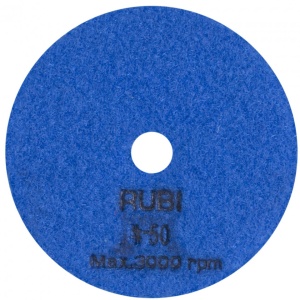 Dischete diamantate pt. polisat marmura, granit, piatra 100mm, #50 - RUBI-62970