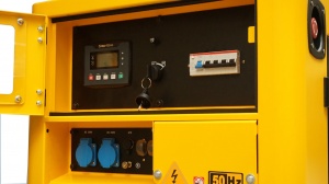 Generator insonorizat Stager YDE12T3, diesel, trifazat 9.6kW, 14A, 3000rpm
