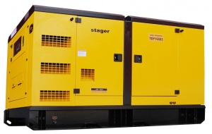 Generator insonorizat Stager YDY165S3, diesel, trifazat 150kVA, 217A, 1500rpm - Img 2
