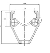 Janta MACH 1 OMEGA 700x13C - (622 x 13C) - 32H Silver - Img 2