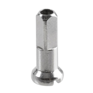 Niplu Brass cnSPOKE 14G-B 14-2 mm Silver