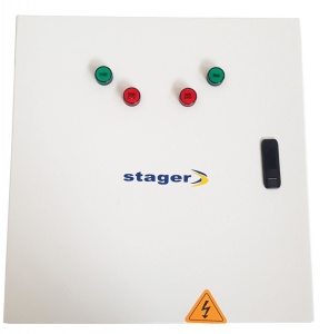 Panou de automatizare monofazata Stager YN20125F12, 125A, 12Vcc - Img 2