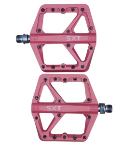 Pedale SXT N-13 Nylon-Fiber Rosu