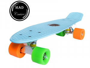 Penny board Mad Cruiser Original-albastru deschis - Img 1