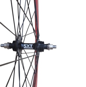 Roata Spate Single Speed/Fixie SXT 700-32H 40 mm Rosu - Img 7