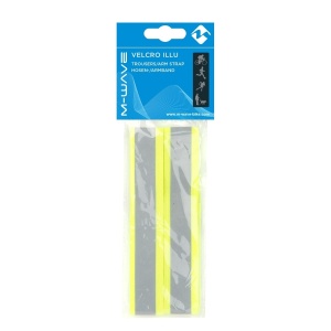 Set Benzi Reflectorizante M-WAVE VELCRO ILLU