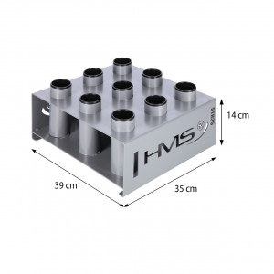 Suport Bare Olimpice HMS STR35, pentru 9 bare - Img 3
