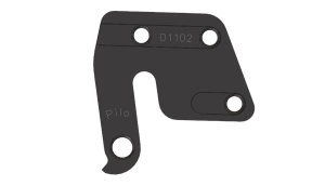 Ureche Cadru PILO D1102 KHS, KHS, Motobecane, Nox