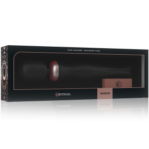 Aparat masaj pentru tot corpul cap flexibil AKASHA WAND 2.0 Negru