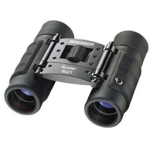 Binoclu Bresser Hunter 8x21, compact, prismă Roof, BK-7, câmp vizual 126 m