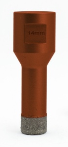 Carota diamantata pt. gresie portelanata & piatra - diam. 12mm -cu ceara- Profesional Standard - DXDY.REDrill.12 - Img 2