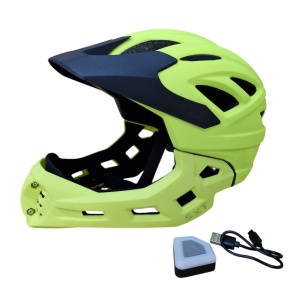 Casca Copii Downhill- MTB SXT - S - M Verde Neon