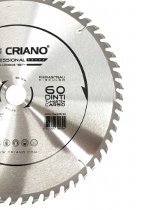 Disc Premium TCT - panza de fierastrau circular pentru taiat lemn, 305x30/25,4/20 cu 60 dinti din carbura de tungsten (vidia) - DXDY.PW305-60 - Img 3