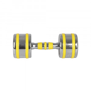 Gantera Cromata inSPORTline Yellsteel 10 kg - Img 2