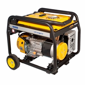 Generator de curent monofazat Stager FD 3000, open-frame 2.5kW, benzina, pornire manuala - Img 2