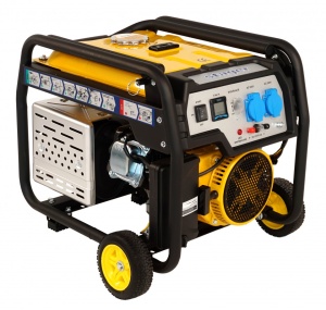 Generator de curent monofazat Stager FD 4000E, open-frame 3.3kW, benzina, pornire electrica - Img 5
