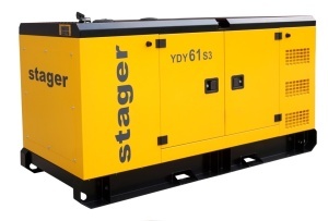 Generator insonorizat Stager YDY61S3, diesel, trifazat 55kVA, 79A, 1500rpm - Img 7