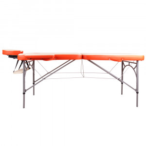 Masa din aluminiu pentru Masaj inSPORTline Tamati - din 2 buc??iiOrange - Img 5