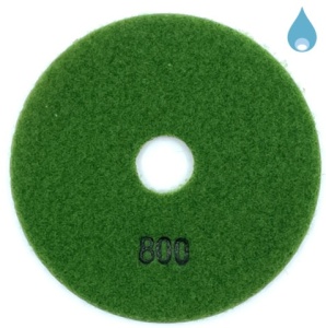 Paduri / dischete diamantate pt. slefuire umeda #800 Ø125mm - DXDY.WETPAD.125.0800