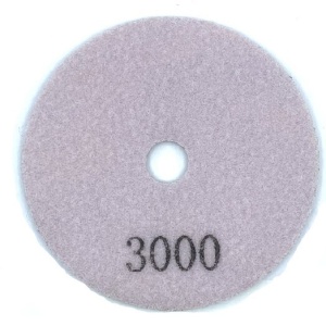 Paduri / dischete diamantate pt. slefuire uscata #3000 Ă100mm - DXDY.DRYPAD.100.3000