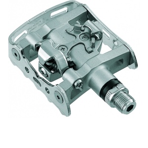 Pedale SHIMANO M324 Silver SPD Dual - Img 2