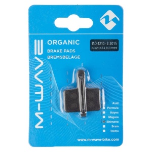 Placute Frana M-WAVE (SHIMANO, TEKTRO, PROMAX) Organice - Img 3
