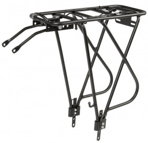 Portbagaj Aluminiu Spate M-WAVE TRAVELLER A II 24"-29" Negru
