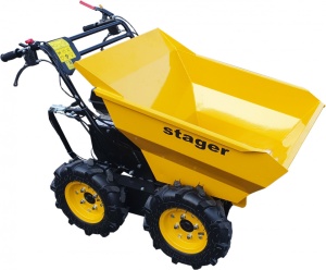 Roaba cu motor termic 6.5CP, 300kg, 4roti Stager RMT300 - Img 2