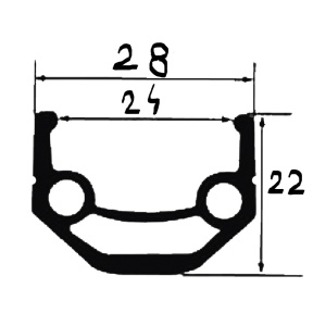 Roata Fata 29"-32H-Boost SXT 110/15 mm-23 mm - Img 4