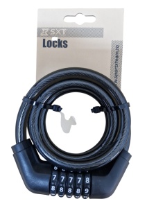 Antifurt cu Cifru SXT CH5016-5D 12 x 1200 mm Negru - Img 2