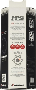 Anvelopa VITTORIA Corsa Competition 700 X 25C(25-622) Grafene G+ Negru Cream - Img 2