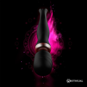Aparat masaj pentru tot corpul cap flexibil AKASHA WAND 2.0 Negru