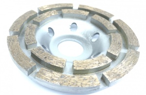 Cupa diamantata rand dublu diamant - Beton/Abrazive 100x22.2mm Profesional Standard - DXDY.SDCC.100 - Img 2
