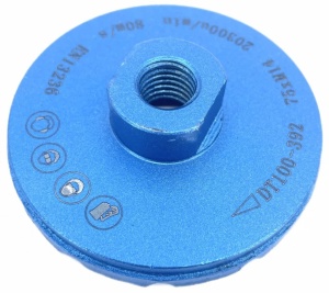 Cupa diamantata Turbo - Granit / Piatra / Marmura 75xM14 Premium - DXDH.4817.075-M14 - Img 4