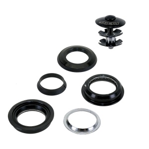 Cuveti Semi Integrati NECO 1.1/8" Aluminiu/Metal Negru - Img 3