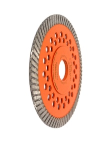 Disc diamantat pentru taiat Granit, Piatra, Beton armat, Materiale dure TURBO Laser 115x22,23mm SUPER PREMIUM - DXDY.PMPT.115 - Img 2