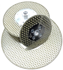 Disc DiamantatExpert Galvanizat pt. taiere si slefuire - Marmura, Gresie, Piatra 125xM14 (mm) Premium - DXDY.CNG-MC.125.M14 - Img 2