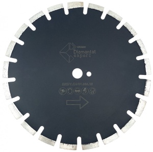 Disc DiamantatExpert pt. Asfalt, Caramida & Abrazive 300mm Profesional Standard - DXDY.EASF.300.25