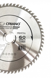 Disc Premium TCT - panza de fierastrau circular pentru taiat lemn, 260x30/25,4/20 cu 60 dinti din carbura de tungsten (vidia) - DXDY.PW260-60 - Img 3