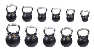 Gantera Kettlebell cauciucata 22 kg Sportmann - Img 3