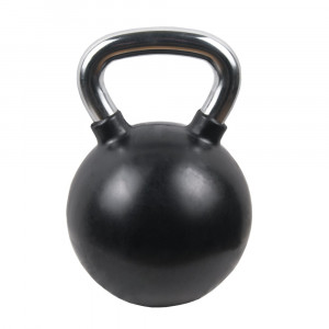 Gantera Kettlebell cauciucata 40kg Sportmann - Img 3