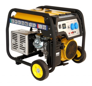 Generator de curent monofazat Stager FD 7500E, open-frame 6kW, benzina, pornire electrica - Img 5