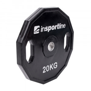 Greutate cauciucata 20kg/31mm inSPORTline Ruberton - Img 2