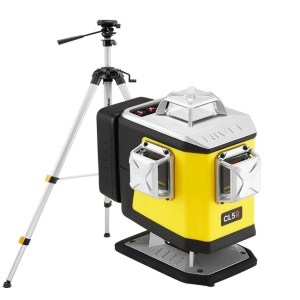 Laser în cruce profesional rosu cu pante electronice, Nivel System CL5R + SJJM1EX