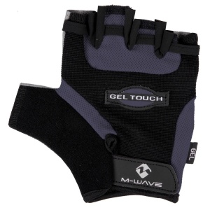 Manusi Ciclism M-WAVE M (Grey/Negru)
