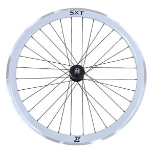 Roata Spate Single Speed/Fixie SXT 700-32H 40 mm Alb